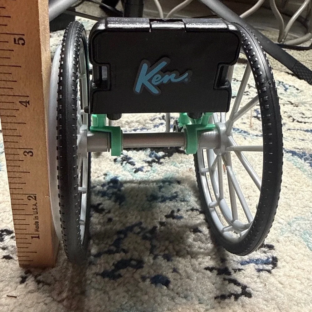Mattel Barbie and Ken Doll Set with Ken Wheelchair Accessory GGL22 2018